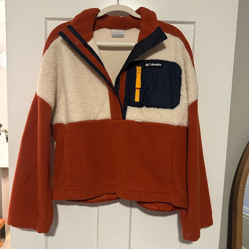 Columbia Women’s XL Fleece Pullover – Cozy & Stylish